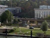 Bank of the Seine river - Sevres